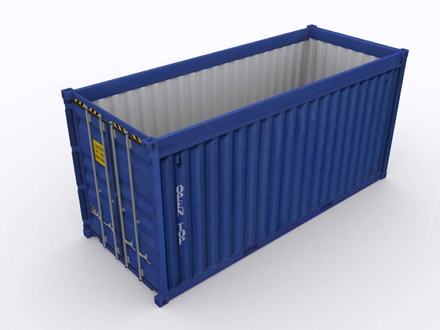Open Top Container의 적용 시나리오는 무엇입니까?
